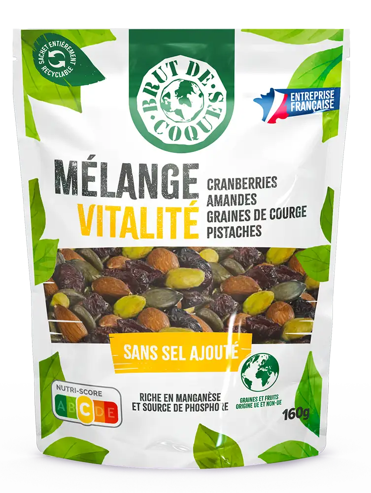 Mélange vitalité sans sel ajouté - 160g