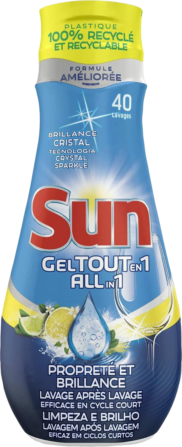 Gel lave-vaisselle citron tout-en-1 - 700ml
