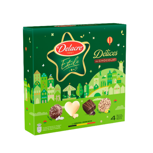 Assortiment de biscuits au chocolat - 200g