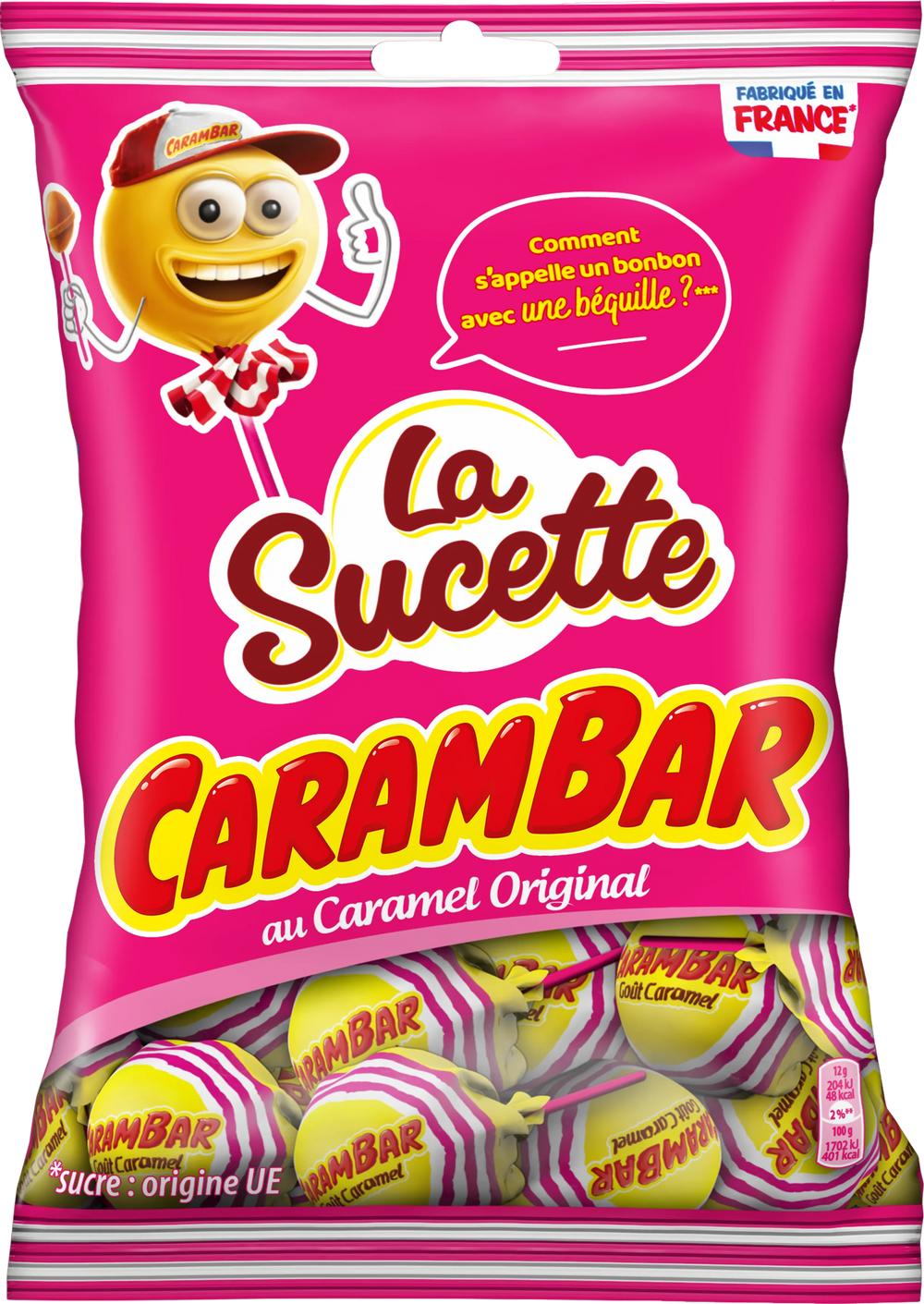 Sucettes au caramel - 180g