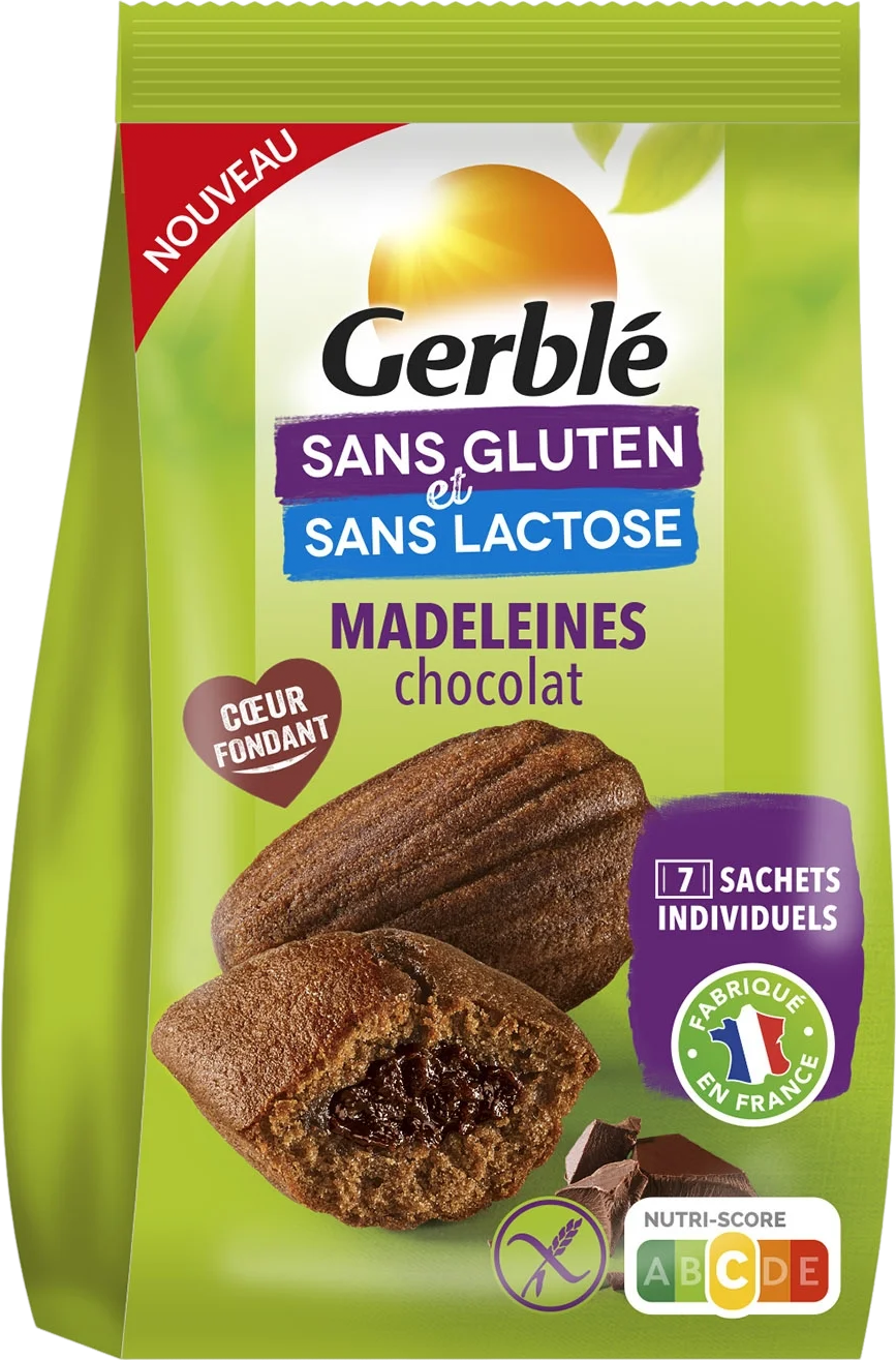 Madeleines au chocolat - 200g