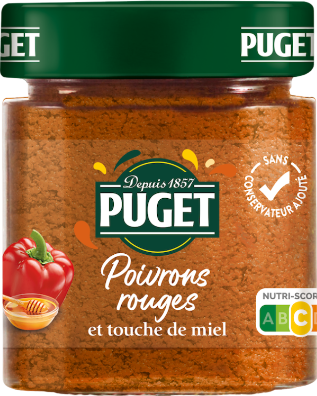 Tartinable poivrons rouges et miel - 120g