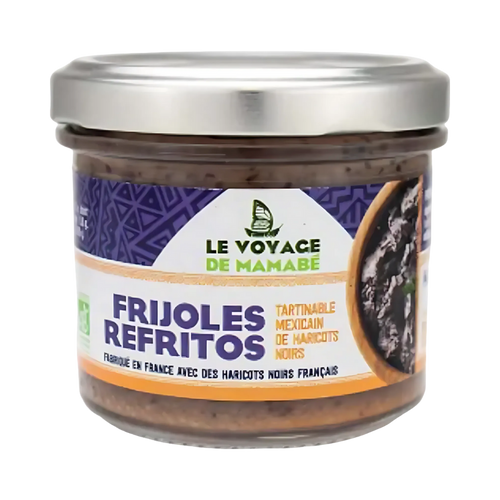 Tartinable aux haricots frijoles refritos bio - 100g