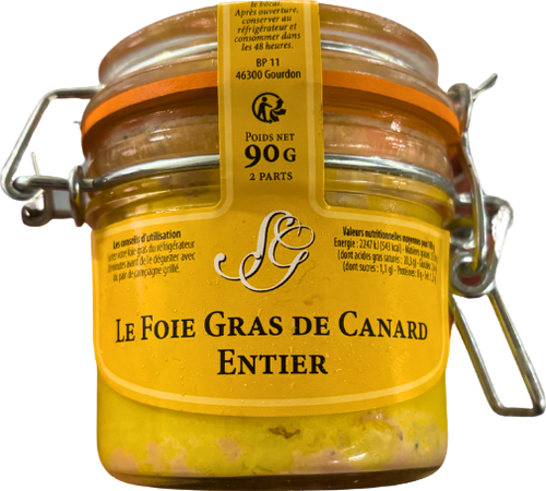 Foie gras de canard entier - 90g