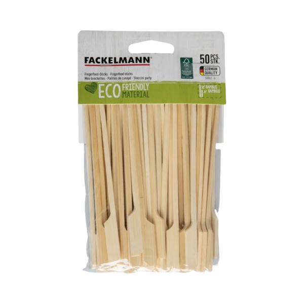 Piques à brochettes en bambou 15cm - 50 piques