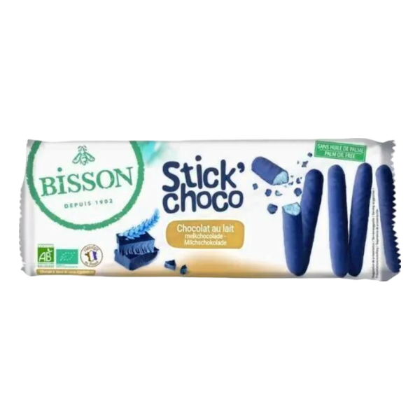 Stick chocolat au lait bio - 130g