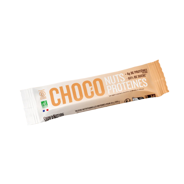 Barre protéinée Choconuts bio - 34g