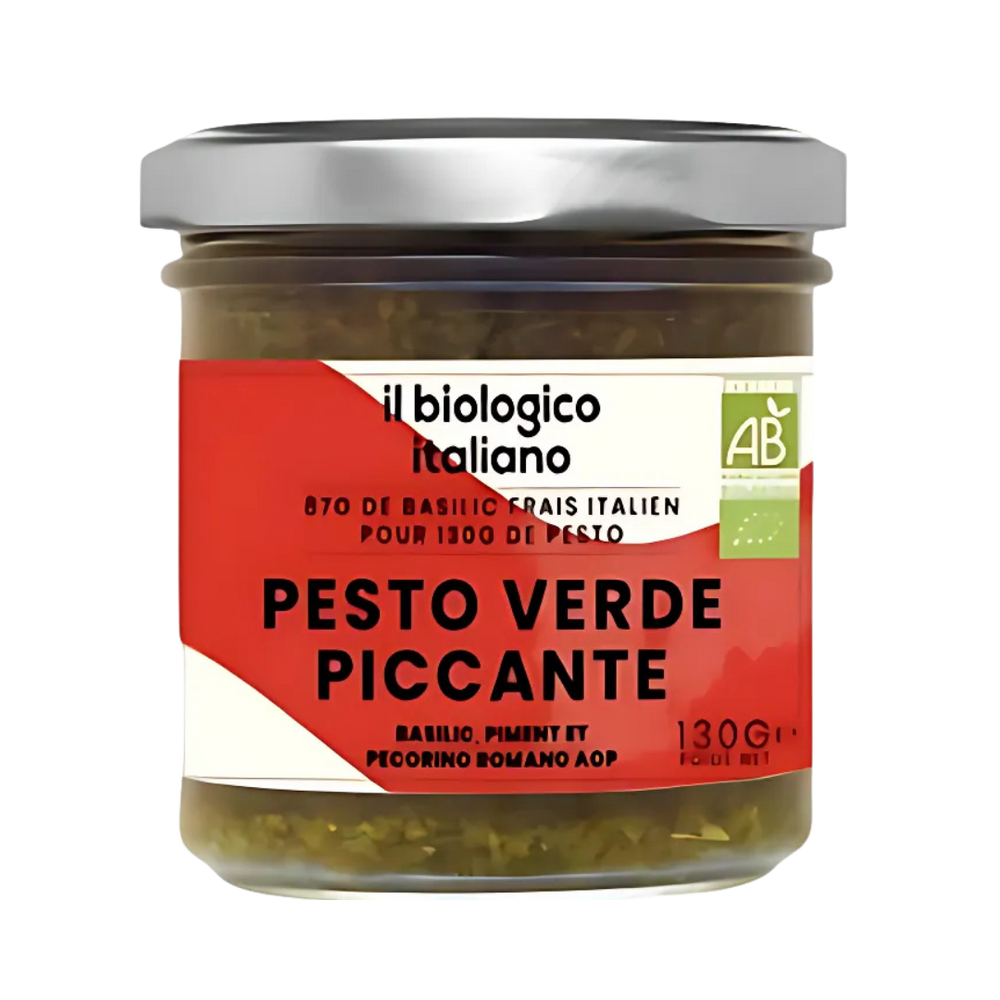 Pesto verde piquant bio - 130g - Italians do it better