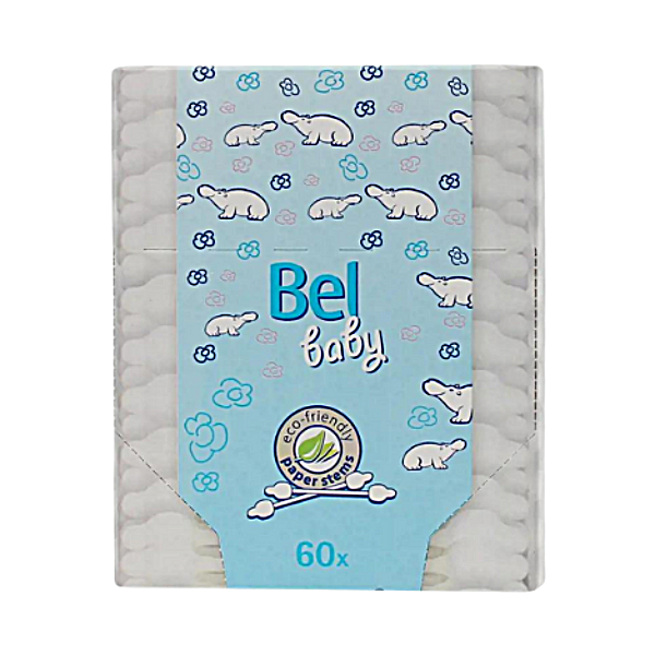 Cotons-tiges bébé en papier - x60