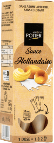 Étuis sauce hollandaise - 3x50g