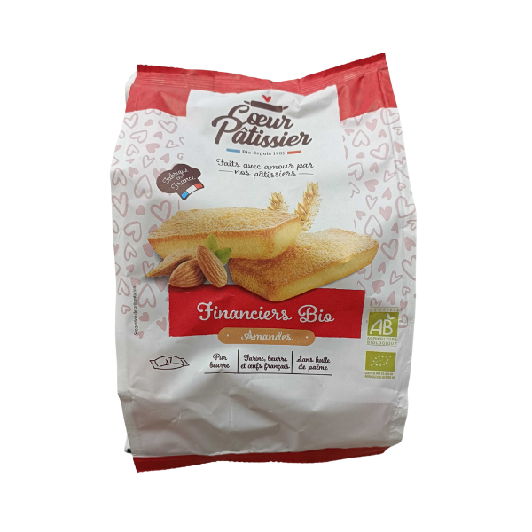 Financiers aux amandes bio - 180g