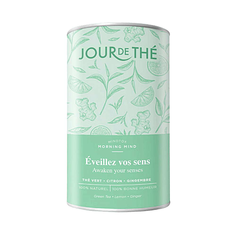 Thé vert au citron et gingembre bio - 60g