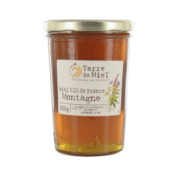 Miel de montagne bio - 500g