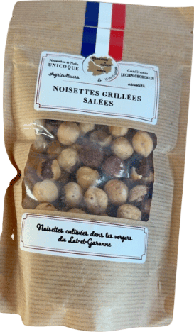 Noisettes grillées salées - 80g