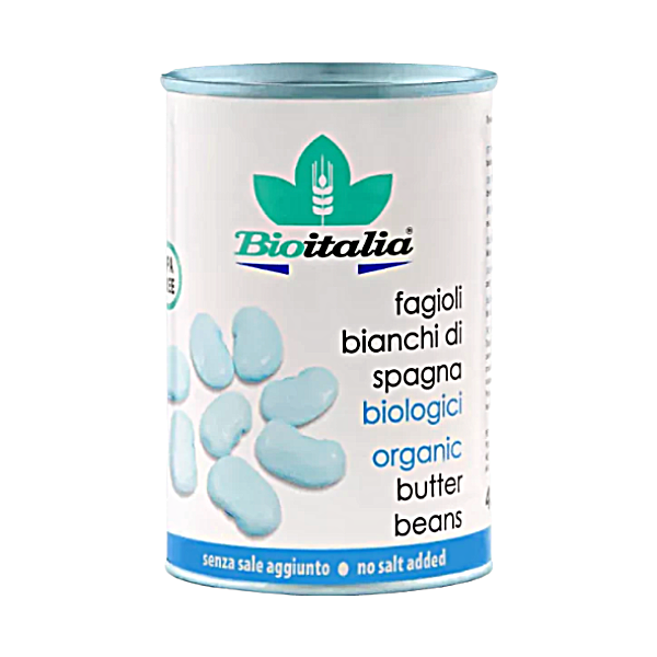 Haricots blancs espagnols bouillis bio - 400g