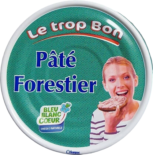 Le trop bon pâté forestier - 78g