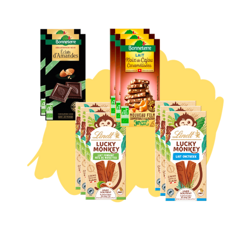 Panier fondu de chocolat