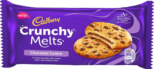 Cookies crunchy melts coeur chocolat - 156g