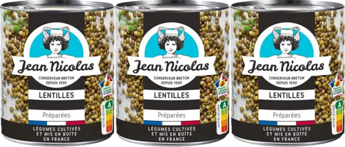 Lentilles préparées - 3x200g