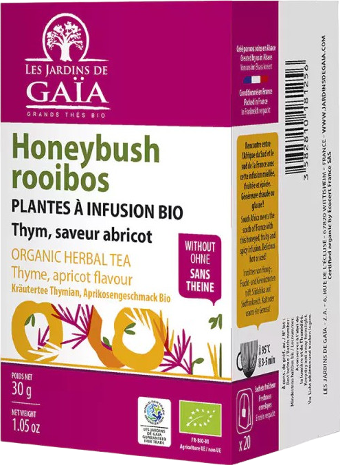 Mélange de rooibos et honeybush bio - 20 infusettes