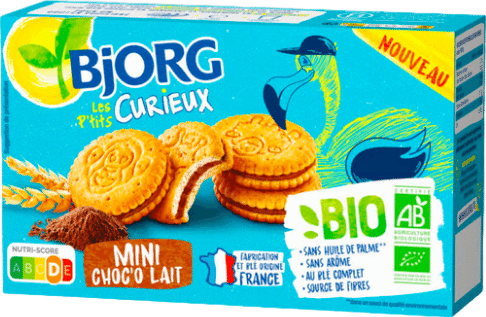 Mini choc'o lait Les P'tits curieux bio - 168g