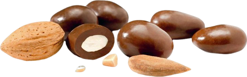 Amandes enrobées de chocolat au lait bio - 5kg
