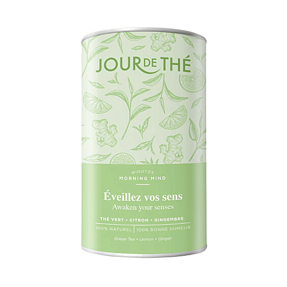 Thé vert au citron et gingembre bio - 60g