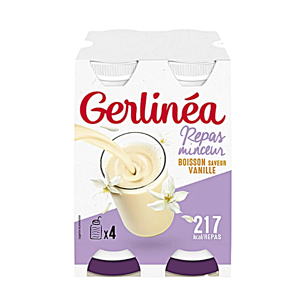 Boisson repas minceur vanille - 4x236ml