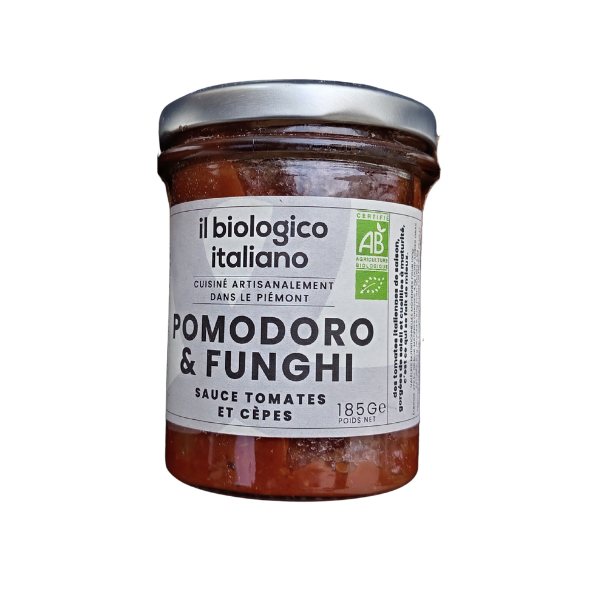 Sauce italienne Funghi tomates et cèpes - 185g