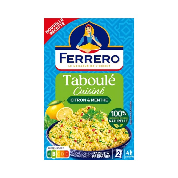 Taboulé cuisiné Citron et Menthe - 400g