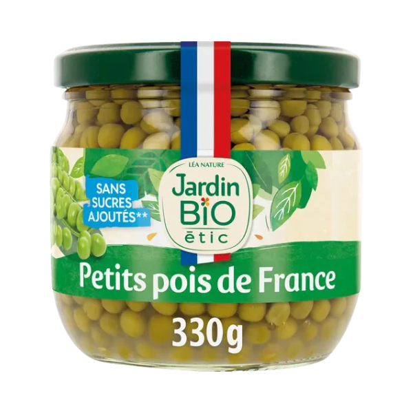 Petits pois bio - 330g