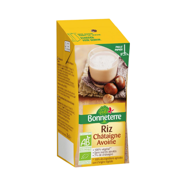 Mini boisson châtaigne-riz-avoine bio - 200ml