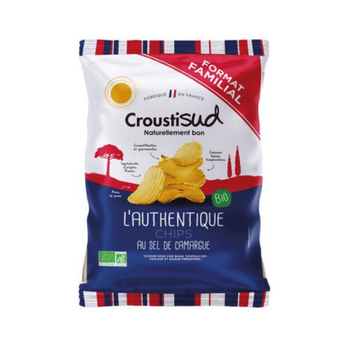 Croustisud - Chips de pomme de terre authentique bio - 200g