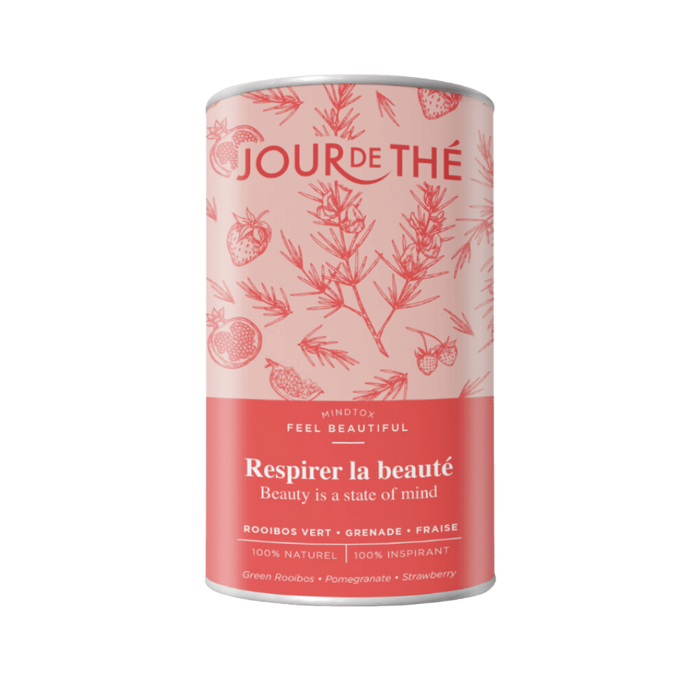 Infusion Rooibos vert grenade et fraise bio - 60g - Jour de Thé