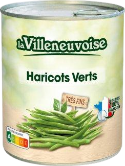 Haricots verts - 800g
