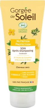 Après shampoing nutrition et protection bio pour cheveux secs - 200ml