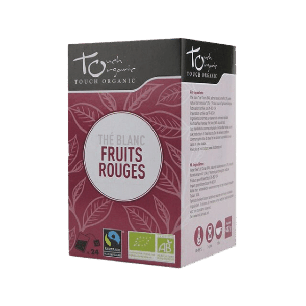 Thé blanc aux fruits rouges bio - 24 sachets