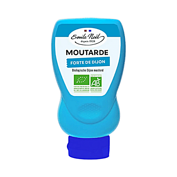 Émile Noël - Moutarde forte de Dijon Squeez bio - 265g