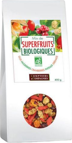 Mix Superfruits Bio Goji, Cranberries, Mulberries - 400g