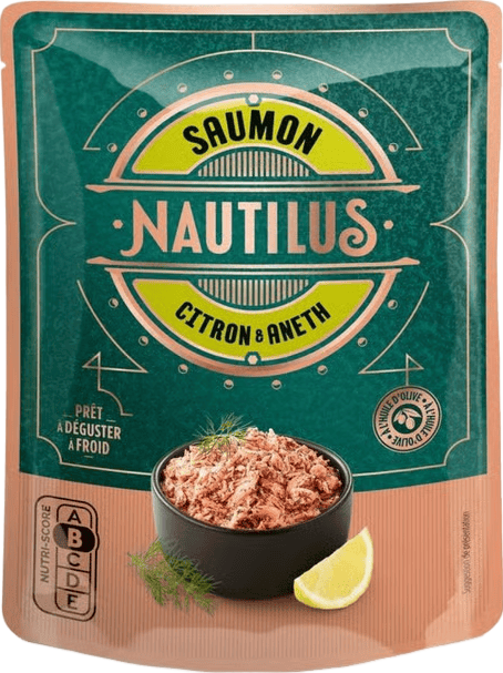 Doypack saumon aneth et citron x10 - 110g