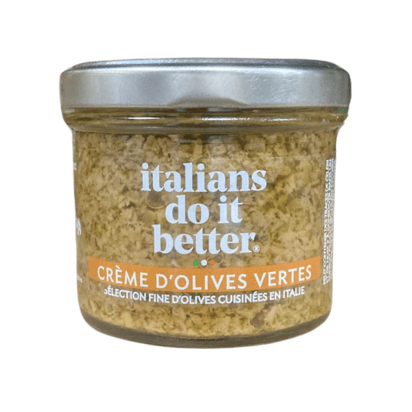 Italians do it better - Crème d'olives vertes - 100g