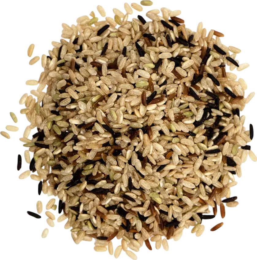 Trio de riz thaï complet bio (brun, rouge, noir) - 5kg
