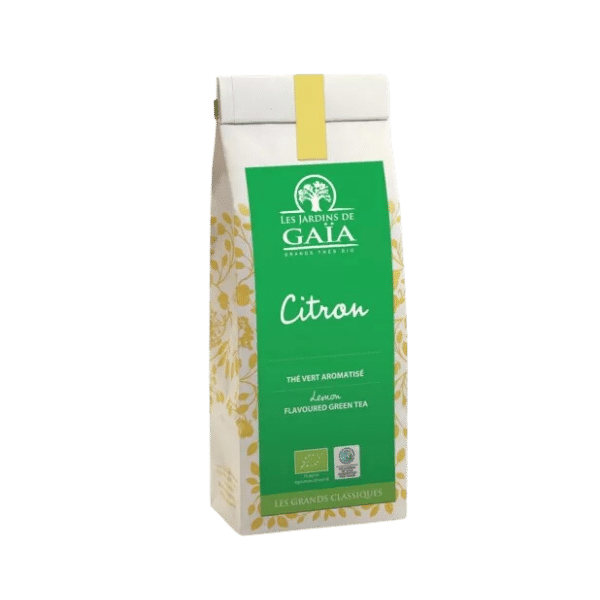 Thé vert citron bio - 100g