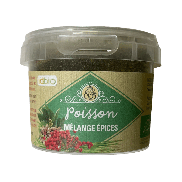 Mélange d'épices pour Poisson bio - 30g