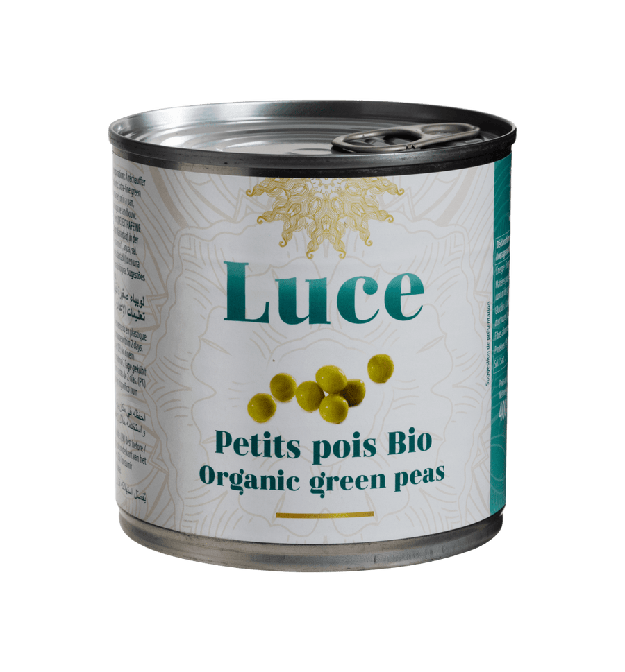 Luce - Petits pois bio - 400g