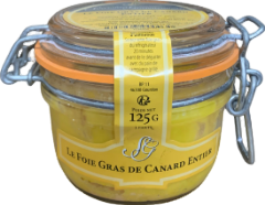 Foie gras de canard entier - 125g