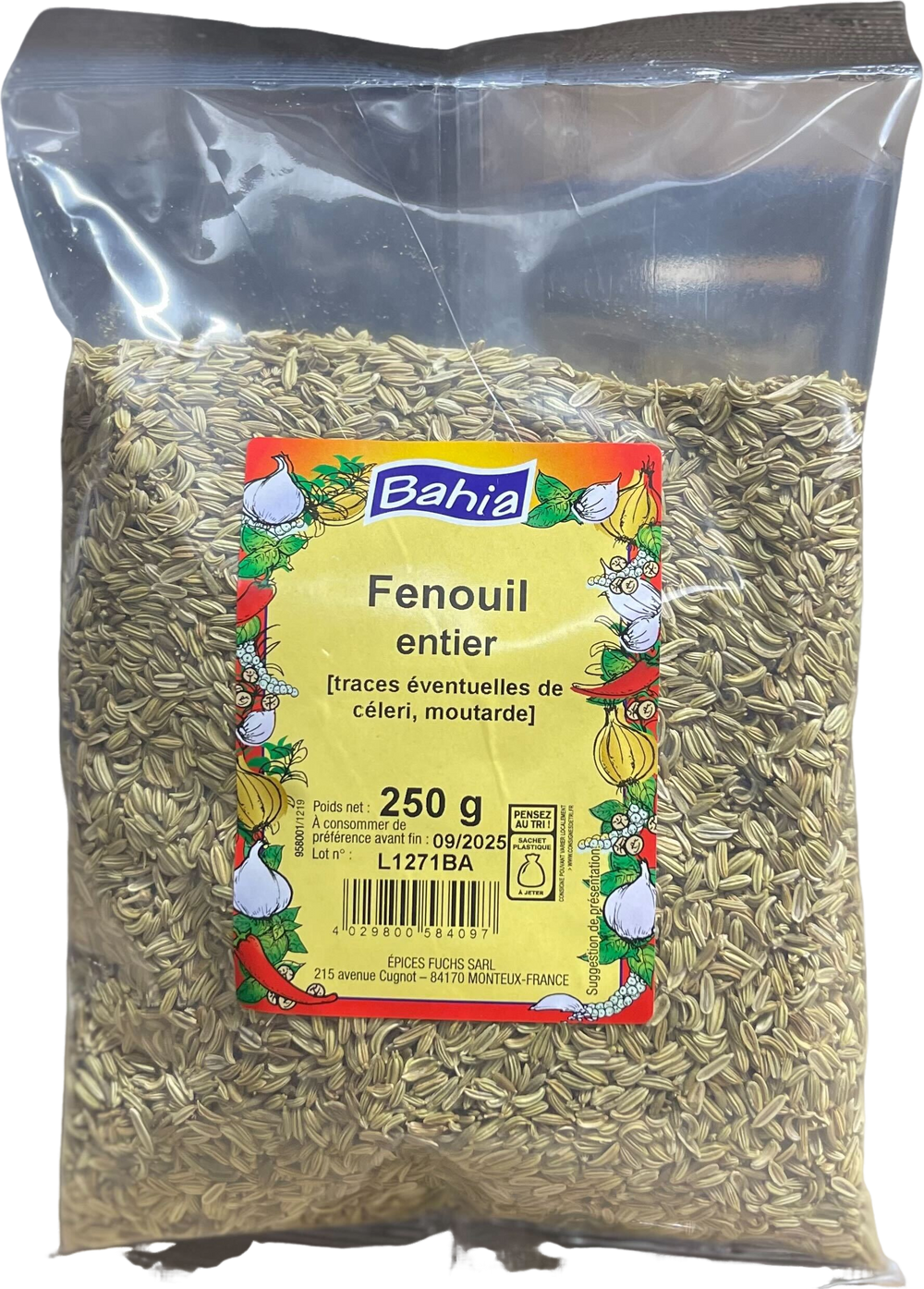 Fenouil entier - 250g