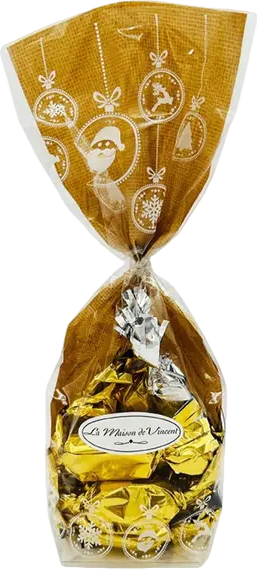 Duo de papillotes praliné et pâte d'amande - 150g