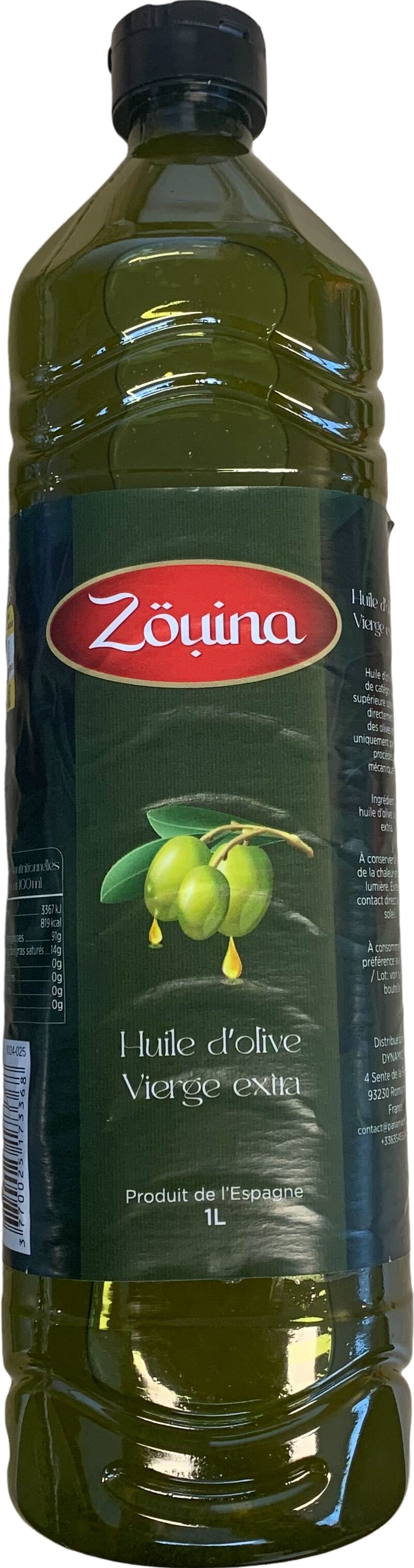 Huile d'olive vierge extra (PET) - 1L
