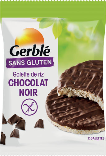 Galettes de riz au chocolat noir - 32 g